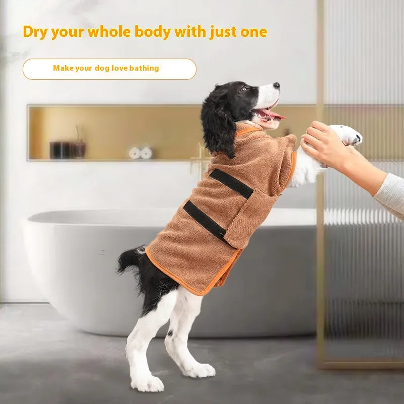 No-Shake Pet Drying Robe product image
