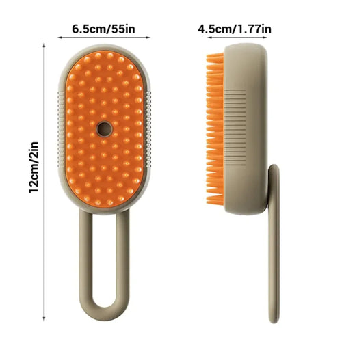 3-in-1 Pet Steam Grooming Brush product image