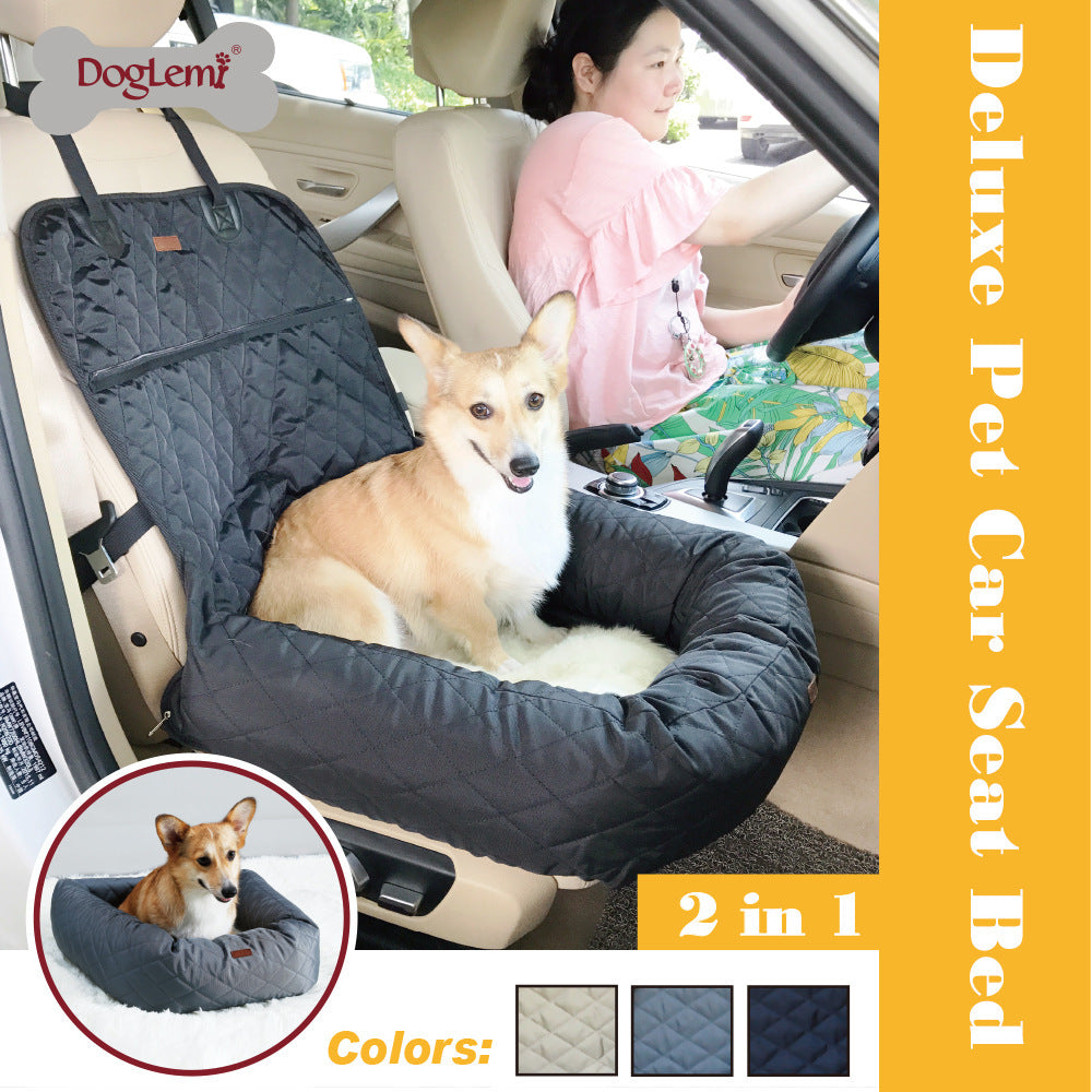 Waterproof Pet Car Travel Bed