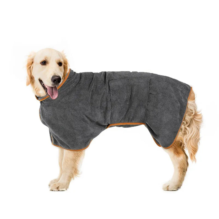 No-Shake Pet Drying Robe
